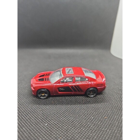 Hot Wheels  Dodge Charger R/T Mattel 2011 Loose Burgundy - Picture 3 of 8